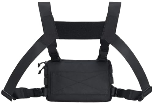 Brusttasche für die Jagd – multifunktional, verstellbar, Gepäck, Reiseausrüstung für Flüssigkeitszufuhr, Camping, Reiten, Wandern, Reisen im Freien