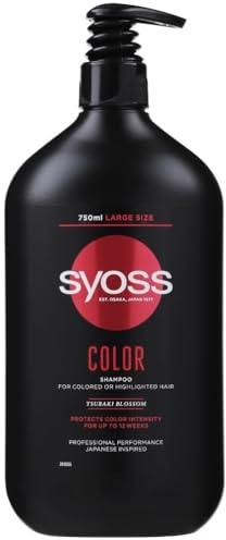 Syoss - Champú para cabellos teñidos y con mechas, 6 unidades, 750 ml