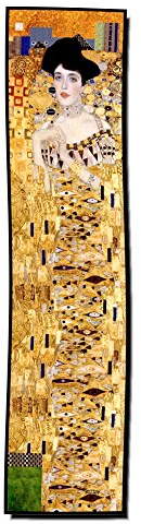 Artis Vivendi Tuch Schal Seidenschal Klimt - Adele 175 x 46 cm