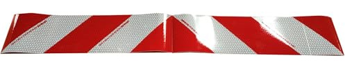 UvV ES-Team UVWA1128.01 Reflex Aufkleber Warnstreifen, 1.128 x 141 mm, reflektierend (56,4 cm Links und 56,4 cm rechts)