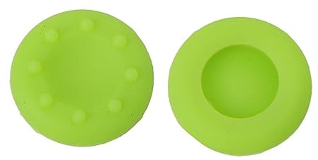 Tiuimk Green Joystick Cap Button Covers (Pair) for PS2/PS3/Xbox 360 Controllers