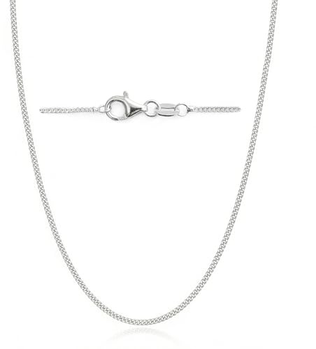 QUADRI - Kette Damen Silber 925 - Panzerkette - Made in Italy | Diamantkette - Geschenkidee für Geburtstag, Jahrestag, Valentinstag