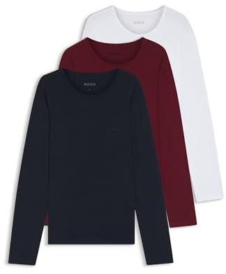 Boss LSShirtRN 3P Classic 10243514 T-Shirt, Open Miscellaneous 966, L