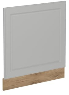 Vicco Frontal para lavavajillas R-Line, Blanco casa de Campo, 60 cm sin encimera