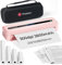 Phomemo M832 Impresora Térmica, Impresora Inalámbrica Portátil Bluetooth Compatible con Smartphones y Portátiles, con Maletín de Transporte y 4 Rollos de Papel Térmico, Rosado