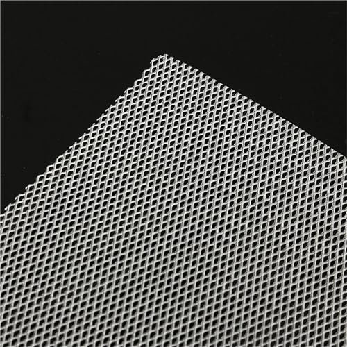 TAIBOSL 1 colino a rete, fogli da 25 x 20 cm, in alluminio, per modellare, a maglia fine, media e grossa, colino per alimenti (linea sottile)