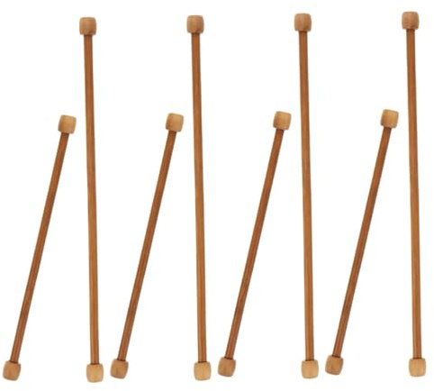 NUOBESTY 8pezzi Asta in Legno per Appendere Arazzi Asta Orizzontale per Bandiere da Parete Aste per Appendere Macramè Accessori per Arazzi e Poster