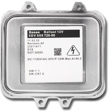 Ballast De Phare Au Xénon HID 5DV 009 720 – 00, Module D'unité De Contrôle 5DV00972000 pour Opel pour Insignia 2008 – 2014 HID Xénon Ballast