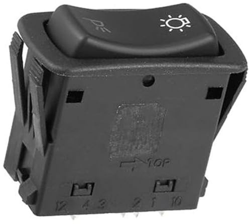 Rynplex Interrupteur de feu Stop remplacement for stop voiture, noir, for camions Capteur de lumière pour pédale