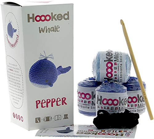DIY Häkelset Wal Pepper Eco Barbante