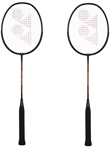 YONEX GR 303 I Badmintonracket (svart) - 2-pack 0