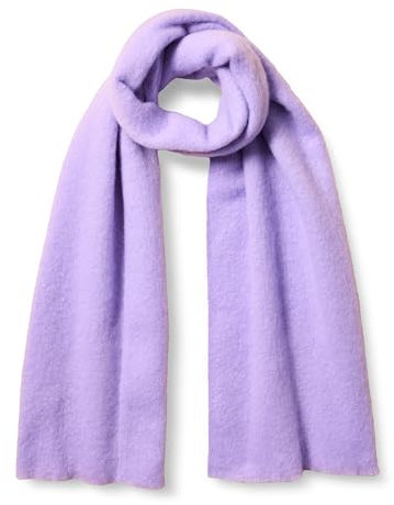 Amazon Essentials Damen Schal in gebürsteter Textur, Lavendel, Einheitsgröße