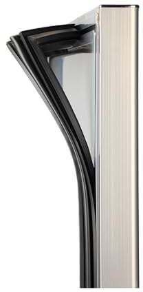 NBEST Sostituzione Guarnizioni Magnetiche per Frigorifero Congelatore Adattabile Frigo,Nero