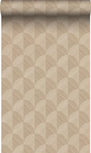 Origin Tapete 3D Muster Beige 50 x 900 cm