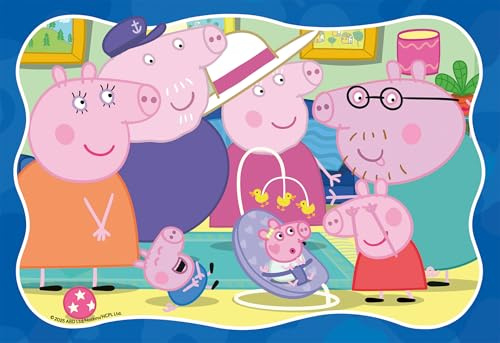 Ravensburger Kinderpuzzle, 35-teiliges Kinderpuzzle, Peppa Pig, 4 Jahre altes Puzzle, Peppa Pig-Kollektion, Lern- und Spaßspiele, Geschenkideen