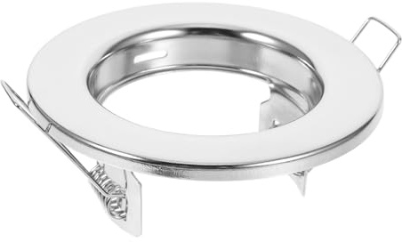 DIYEAH Carcasa De Lámpara De Techo De Hierro Para Focos Fácil Iluminación Del Hogar y Oficina Múltiples Opciones De Color Embellecedores De Luces Led y Empotradas