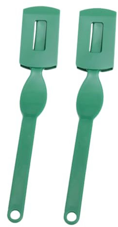 FUNOMOCYA 2 Pezzi Taglierino Acciaio Carbonio per Pane e Torte Strumenti per Affettare e Spalmare per Dolci e Frutta Scivolosa