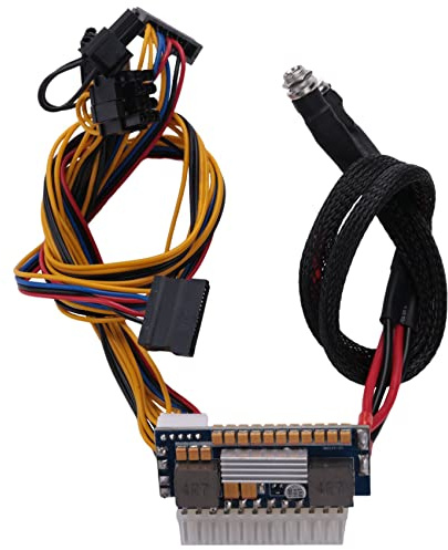 VIOPDER 450W 24Pin 12V DC de Entrada 450W Salida Realan Mini ITX PSU DC ATX Interruptor de PC DC-DC ATX Fuente de AlimentacióN para Computadora
