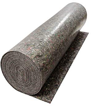 Handelskönig Malerabdeckvlies 270 g/m², Malervlies rutschfest, Bodenschutz | saugstark & reißfest, Boden-, Treppen- & Möbelschutz, 1 x 50 m Rolle