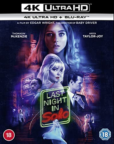 Last Night In Soho [4K Ultra-HD] [2021] [Blu-ray] [Region Free]