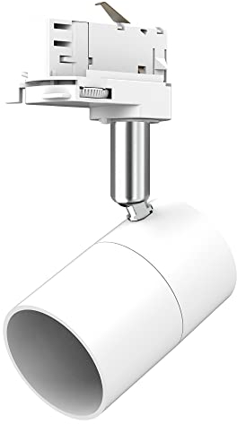 Mextronic Faretto LED a 3 fasi bianco (GU10) bianco per sistema binario