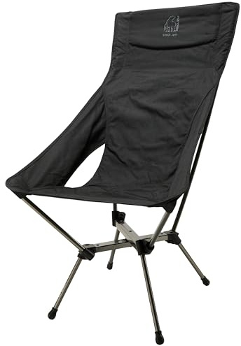 Nordisk Campingstuhl KONGELUND Lounge Chair Black, Einheitsgrösse