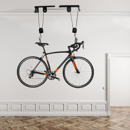 Elevador de bicicleta con soporte de techo de hasta 60 kg Bike-Lift E-Bike