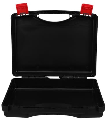 Amosfun Mallette à Outils Portable en Plastique Antichoc, Légère et Multifonctionnelle, Rangement D'outils Réparations à Domicile