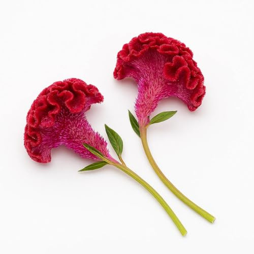 200 Graines de Célosie Crête de Coq (Celosia argentea cristata nana) - SemiSauvage Permaculture - graines reproductibles
