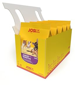 JosiDog Junior Sensitive | 5X 900g | Hundefutter trocken für Welpen