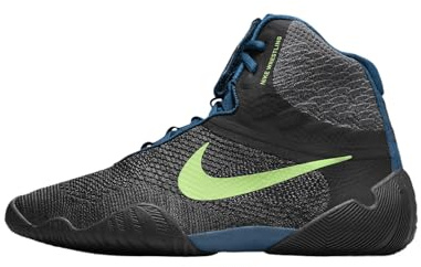 Nike Tawa CI2952-004 - Zapatos de lucha libre para hombre (antracita/gris oscuro/azul valeriano/metálico Cool G), Antracita Gris Oscuro Azul Valeriana Metálico Cool Grey, 45 EU