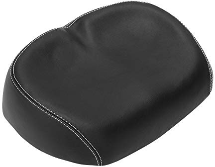 Sillín de Bicicleta Ciclismo Big Bum Asiento de sillín Ancho Carretera MTB Bicicleta de montaña Sin Nariz Almohadilla Suave Cojín cómodo Ciclismo Piezas de Bicicleta