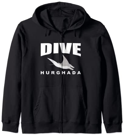 Tauchen Sie Hurghada, Tauchen in Hurghada mit Manta Rays Kapuzenjacke