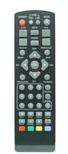 Generic Remote Control for Strom 505M & Belson BST-3050 Smart HD SD DVB-S2 DVB-T DVB-T2 Digital SAT Receiver, black