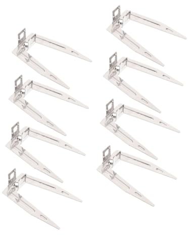 Ciieeo Tenedor Giratorio Para Pollo 8 Piezas Acero Inoxidable Accesorio Para Freidora y Horno Adecuado Para Asar Carne Suministros De Cocina Para Parrilla Camping y Barbacoa