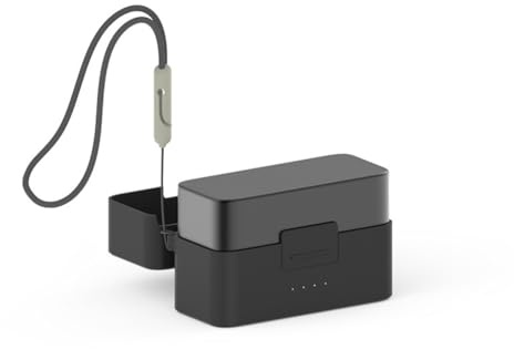 Étui de protection en silicone pour microphone DJI MIC 2 (noir)