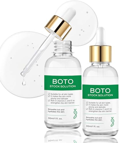Soleneva 2PCS Serum gegen Falten Gesicht, Anti Falten Essenz für Gesicht, Feuchtigkeitserum mit Vitamin C & E, Gesichtsserum zur Gesichtspflege, Kollagenserum für und Frauen Geeignet