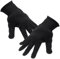 LIFKOME Guantes Anticorte Protección Seguridad Cocina Jardinería y Carpintería Par de Guantes Resistentes Cortes Negro