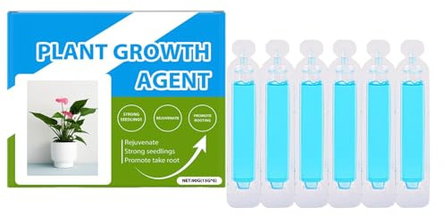 Engrais liquide - Changement de sol - 6 pièces - Compléments de récolte - Accélérateur hydroponique - Accélérateur de racines équilibré - Pour extérieur - Planteur de balcon - Nutritionnel