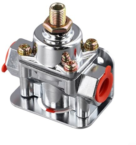 Zinc Alloy Fuel Pressure Regulator Compatible with For Holley 12803, Replacement Part for Carbureted Systems