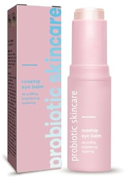 Rosehip Eye Stick, Under Eye Cream Anti Ageing, Cooling Eye Balm Against Dark Circles and Puffiness, Hydrating Eye Stick, to Dilute Eye Bags To Fine Lines, Care Deep Wrinkle Filler (3 g)