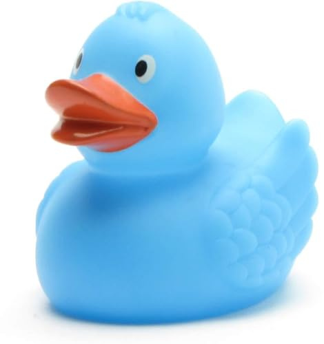 Duckshop I Badeenten Magic Duck mit UV-Farbwechsel I Quietscheente I Quietscheentchen I Geschenk I Präsent (Badeente Magic Duck -blau zu lila)