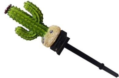 GARIOUANS Lampada Solare da Giardino Cactus LED Decorativa Energia Solare per Esterno Illuminazione Paesaggistica Inserimento nel Terreno Risparmio Energetico e Installazione Facile
