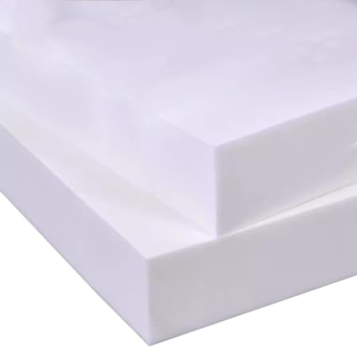 Högdensitetsskum ersättningskudde för soffa, matsal, stol, husbil, husdjurssängar, inomhus- och utomhusbruk – 200 x 45 cm, 5 cm tjock klädsel kudde