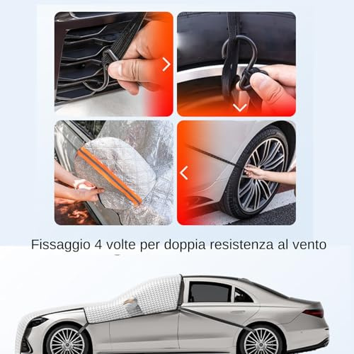 Parabrisas Nieve Invierno Coche Parasol Antihielo Escarcha