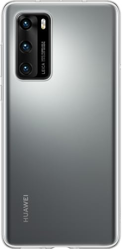 Huawei P40 Clear Custodia Cellulare, Accessorio Originale, Transparente