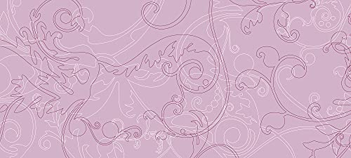 Architects Paper Mantiburi 116880 Papier peint photo pour salon Motif art baroque Rose/blanc/violet 6 x 2,70 m