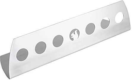 Morsø Fire Divider, Made from Stainless Steel, Accessory for Pizza Oven and Outdoor Oven, 40 cm wide, Black