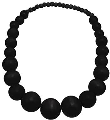 COLORFUL BLING Ethnic Chunky Natural Wood Bead Necklace for Men Women Unisex Handmade Africa Wooden Beaded Chain Strand Necklaces Statement Hip Hop Jewelry, Wood, wood