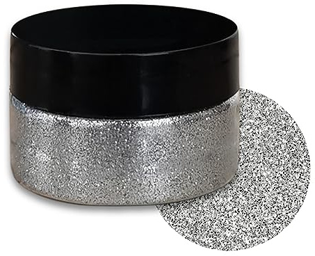 AArtsZ Farbpigmente Zweifarbige Puderfarbe für Kunstwerke aus Epoxidharz (Glitter Silver)